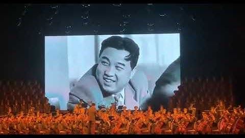 Dàn Quân nhạc Triều Tiên hoà tấu "Hồ Chí Minh Đẹp Nhất Tên Người"