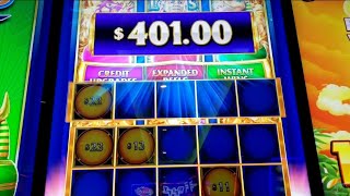 LOTUS LINK SOUL OF EGYPT slot machine, credit upgrade, expanded reels & instant wins all 3 bonus 😀 👍