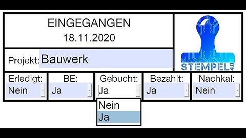 Digital stamping - Use case #1 - Receipt stamp