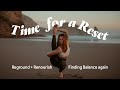 Getting my life organised | Taking time to reset after a busy month | Story 39