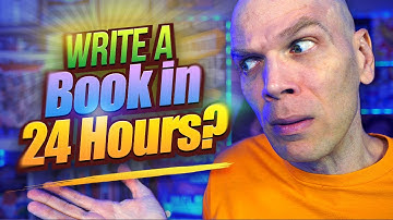 How I Wrote a Book in 24 Hours