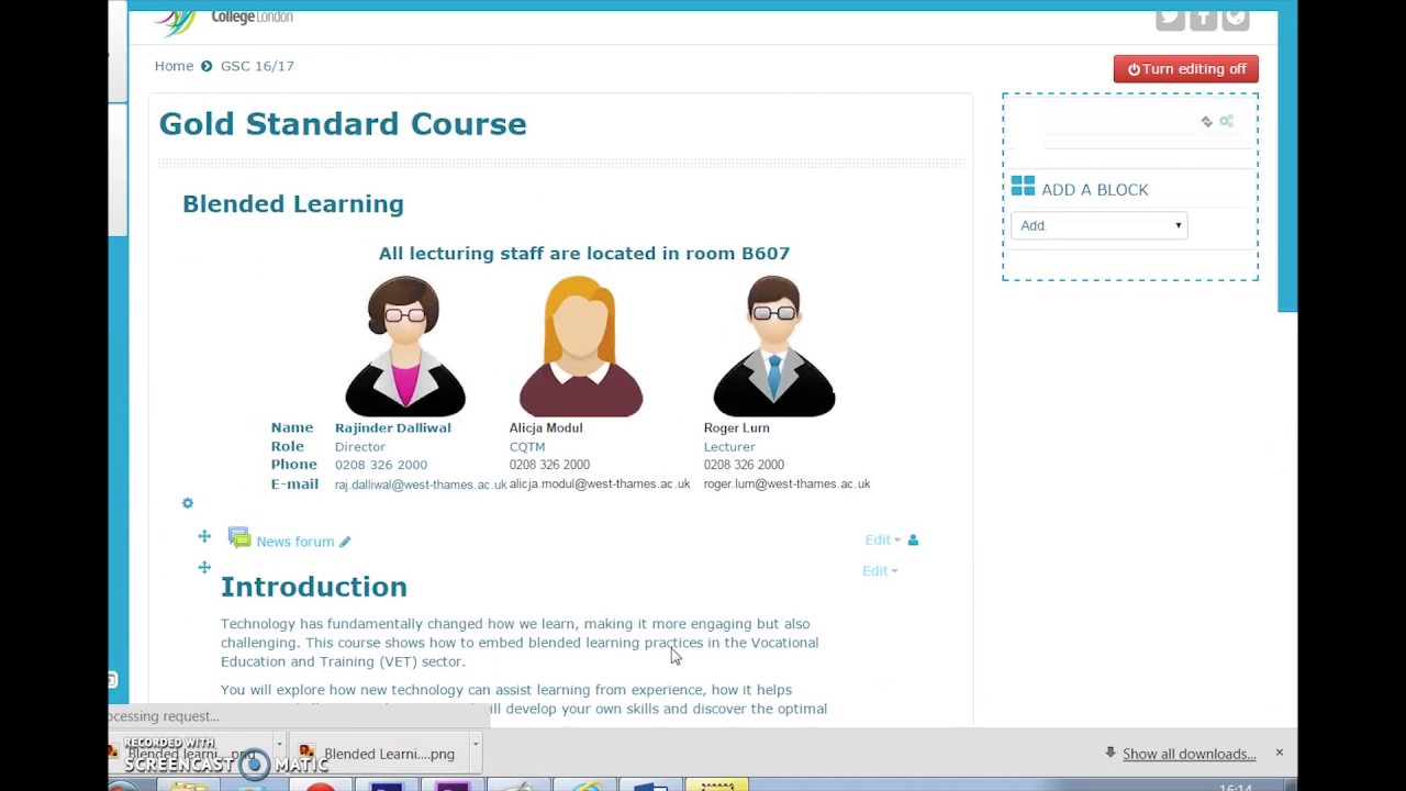 Moodle 3.2 Essential Theme - Adding a hyperlink to a picture - YouTube