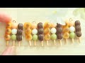 ミニチュアお団子の作り方【フェイクスイーツ】