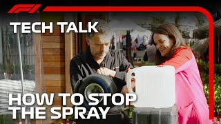 How to Stop an F1 Car Spraying in the Rain | Tech Talk | Crypto.com