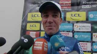 Bruno Armirail - Interview À Larrivée - Etape 2 - Critérium Du Dauphiné 2024