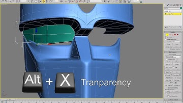 21 robot 3ds max tutorial - MEGAZORD Daizyujin 3D - Head modeling part. 03/07