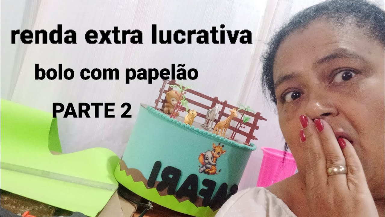 PASSO A PASSO PARTE 2.COMO DECORAR BOLO DE PAPELÃO E COM O QUE VC TEM EM CASA ALUGA OU VENDE.✍🏽👍🏽🤑🙏🏾