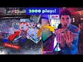 2000 plays on the DC Coin Pusher and Winning 5 FULL SETS! | 1000 RAPID FIRE Plays, 1000 Skill Shots