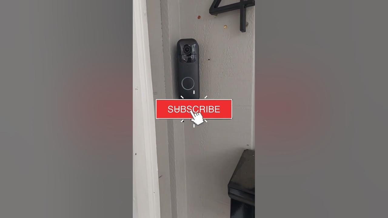 blink doorbell camera install YouTube