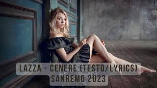 Lazza   CENERE Testo Lyrics Sanremo 2023