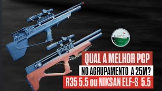 PCP R35 5.5 ou NIKSAN ELF-S 5.5 - DUAS GIGANTES NO AGRUPAMENTO.