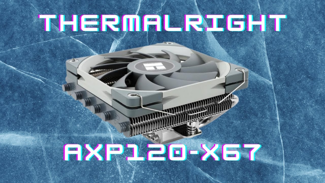  Thermalright AXP120-X67 Low Profile CPU Air Cooler