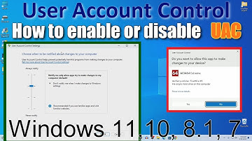 💥How Disable User Account Control Windows 11, 10, 8.1, 7 ➡️ Disable UAC Windows 👌 Simply & Easily