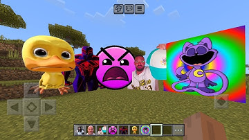 Custom Nextbots Part4 MOD in Minecraft PE