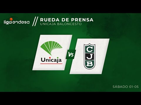 Rueda de prensa Unicaja vs Joventut