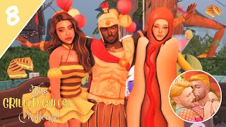 HALLOWEEN & HEARTBREAK ??| The Grilled Cheese Challenge ?| EP 8 | The Sims 4