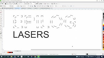 Corel Draw Tips & Tricks Set your lines to a Dash for Dotted Line part 2 FONT