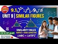 9th Class Math | Unit 9 Exercise 9.1 | Similar Figures Full Concepts | Sir Faizan