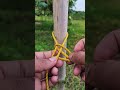 Easy and useful rope knots -Incredible Slip Knot