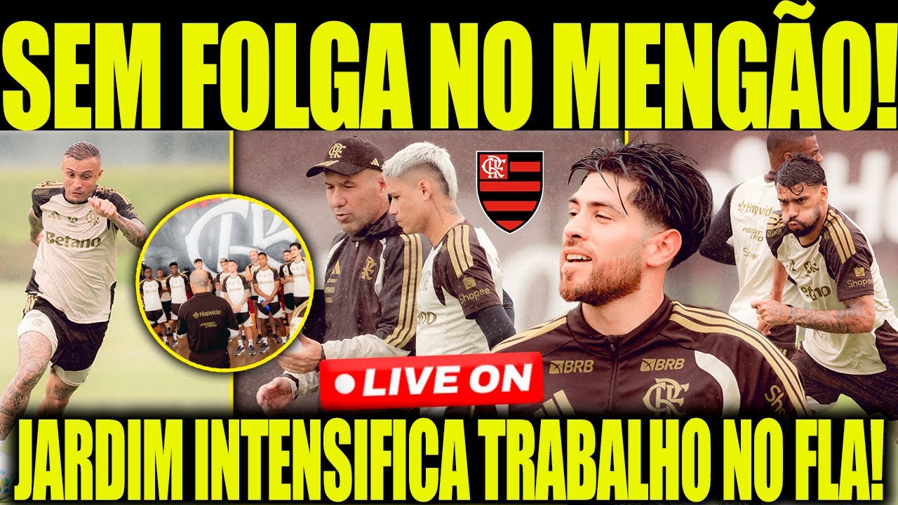SEM FOLGA NO MENGÃO! LEONARDO JARDIM INTENSIFICA TRABALHO NO FLA! CRUZEIRO TEM DESFALQUE CONFIRMADO
