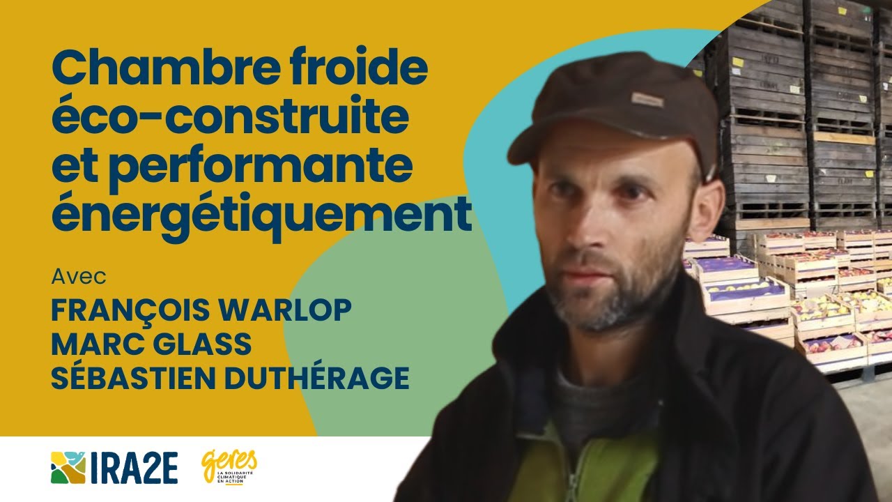 Zoom sur une chambre froide éco-construite et performante énergétiquement -  Ferme de la Durette