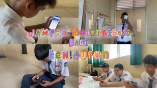 Dampak Modernisasi di Bidang IPTEK Dalam Kehidupan Kita  ||  Tugas IPS Kelompok 2 kelas IX.8