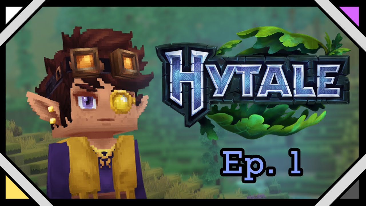 HYTALE IS HERE! [Hytale - Ep 1] - YouTube