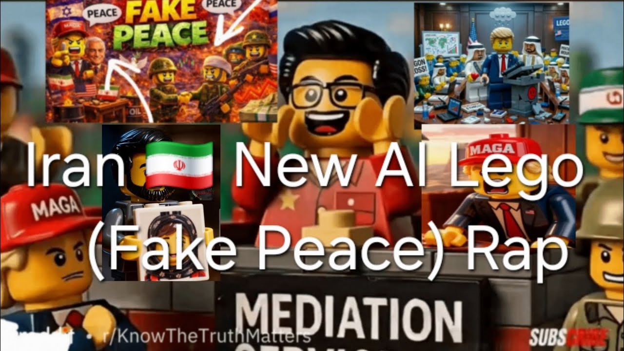 Iran Lego Rapper IRAN 🇮🇷 NEW LEGO (FAKE PEACE) RAP VIDEO is CATCHY as HELL! - YouTube