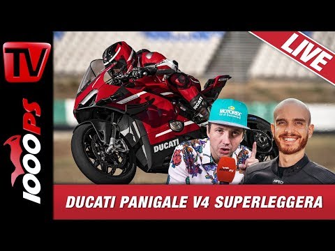 Ducati Panigale V4 Superleggera 2020 - 1000PS Live Die Motorradtalkshow Ducati Panigale V4 Superleggera 2020 - 1000PS Live Die Motorradtalkshow
