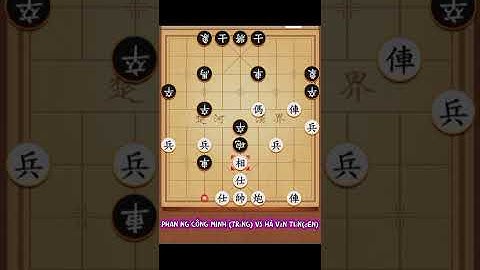 HÀ VĂN TIẾN vs Phan Nguyễn Công Minh. Chung Kết giải xuất sắc quốc gia VN 2025. nội dung cờ nhanh. 