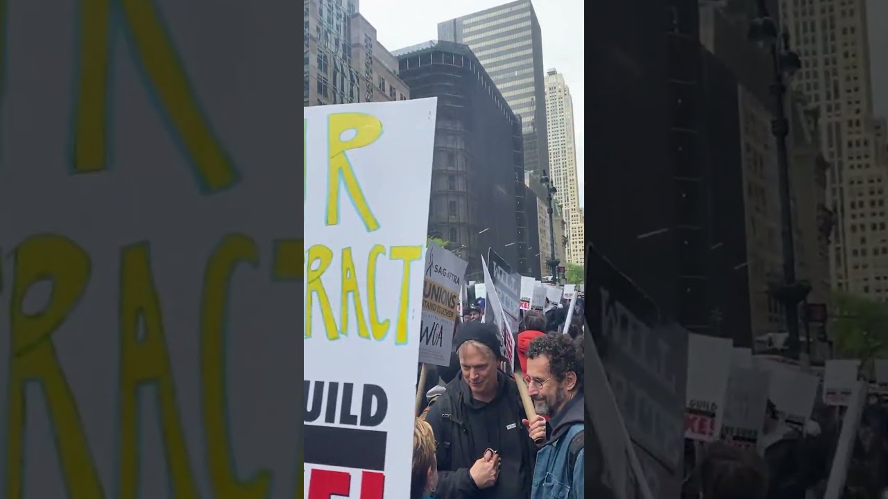 WGA Members Go On Strike In New York And Los Angeles