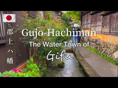 郡上ハ幡 Rainy Walk in the Water Town of Gujo-Hachiman, Gifu | Anywhere But Home