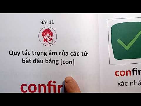 Video Đánh vần tiếng anh học cùng con tập 3 - bài 11: Trọng... - youtube
