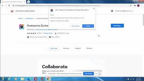 Awesome Screenshot And Screen Recorder- Chrome Web Store Extension...