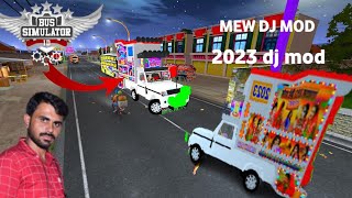 Dj Mod Bus Simulator Indonesia 2023 Fast Mod Bussid Dj Game || new pickup mod bussid #bussid #dj
