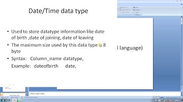 SQL | DCL Command | Hartron Skill Centre, Near Jat College, Hisar