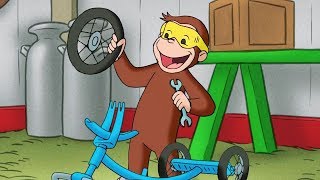 Curious George | Downhill Racer | Full Episode | HD | Cartoons For Children