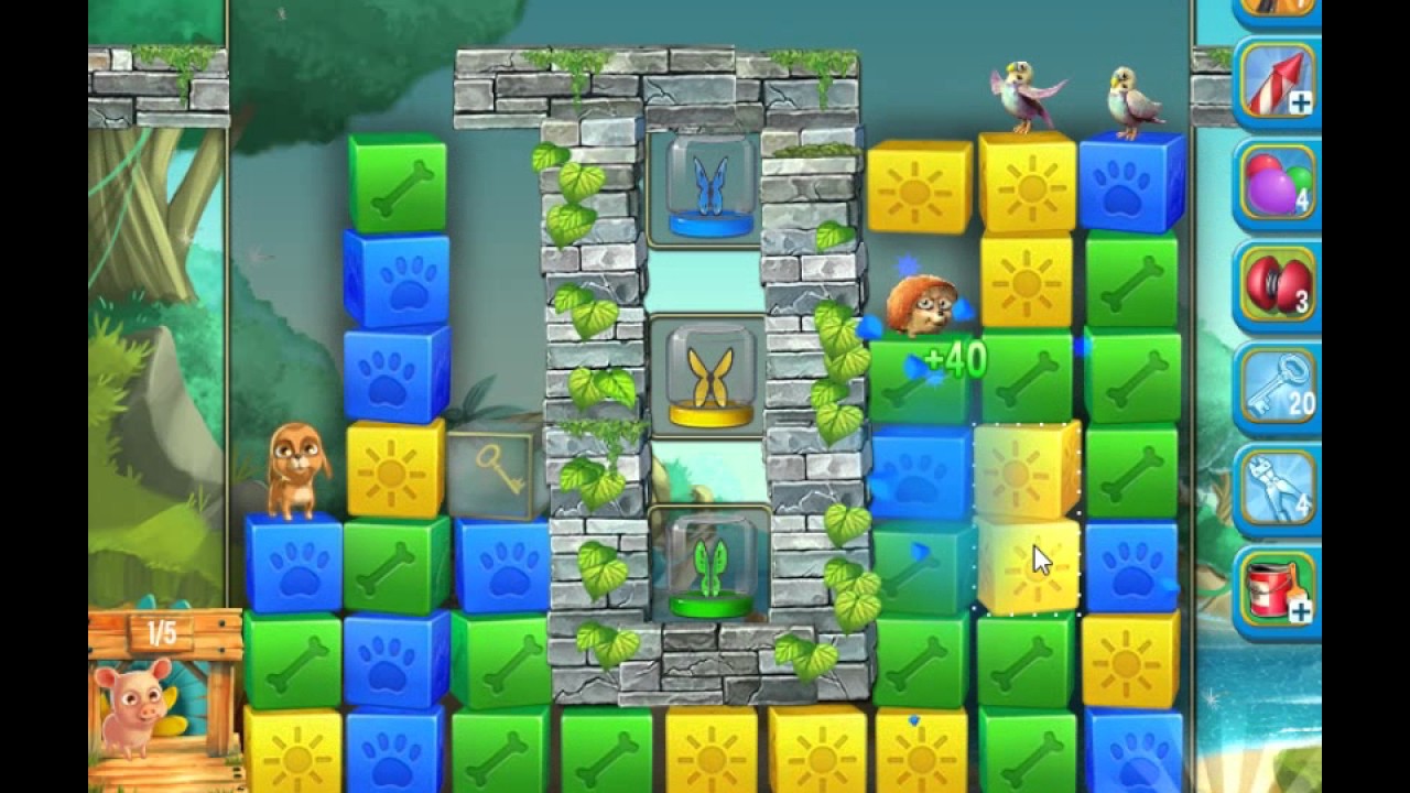Pet Rescue Saga, Pet Island, 20th February 2017, level 2 😈 ►TOBIAS DEAMON◄