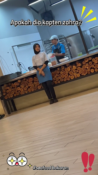 Apakah dia kapten zahra?atau bukan yaa,                                          #seafood