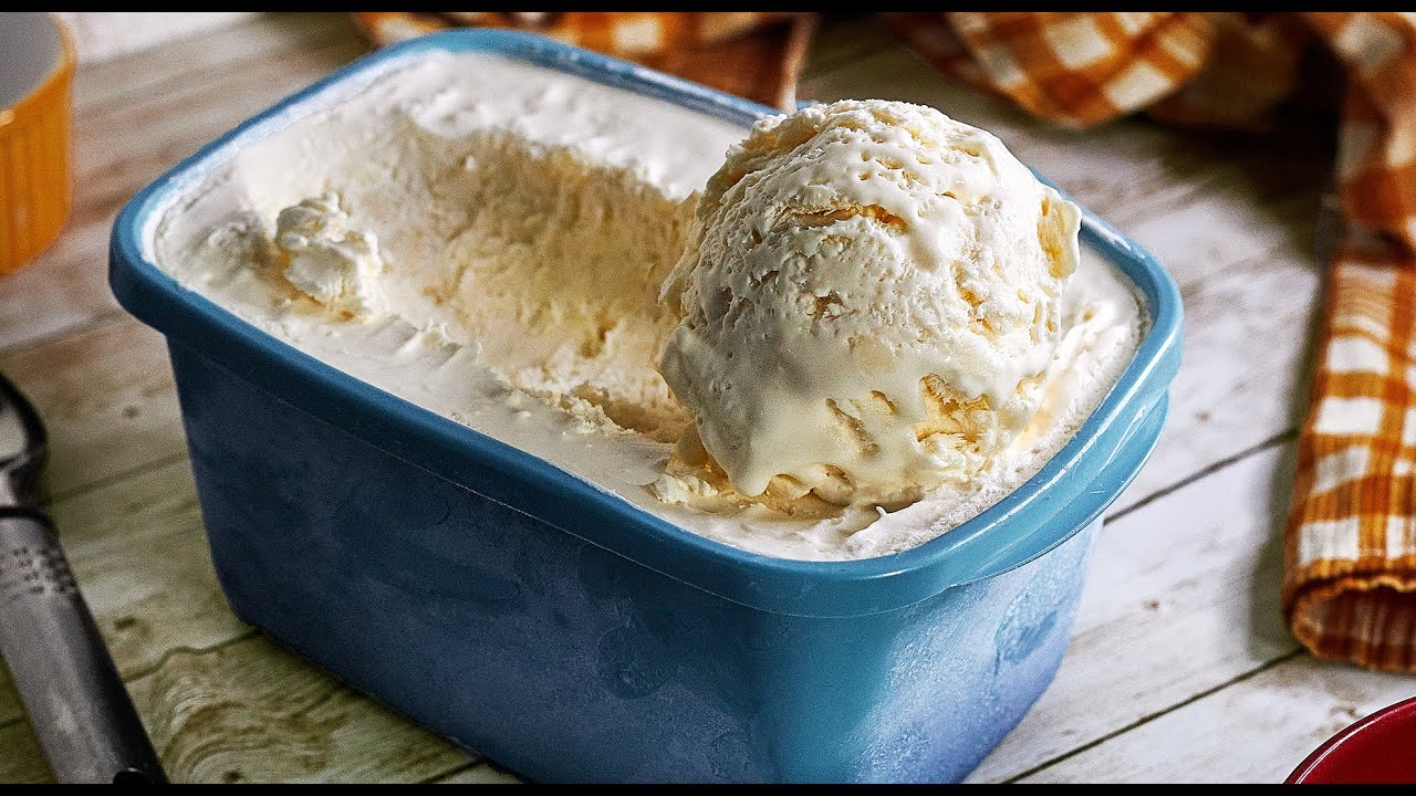 SORVETE DE QUEIJO CASEIRO DELICIOSO COM POUCOS INGREDIENTES E GASTANDO POUCO