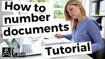 How to Number Documents: Introduction to Document Numbering (tutorial)