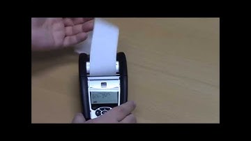 Loading Paper in the Zebra QLn220 Printer