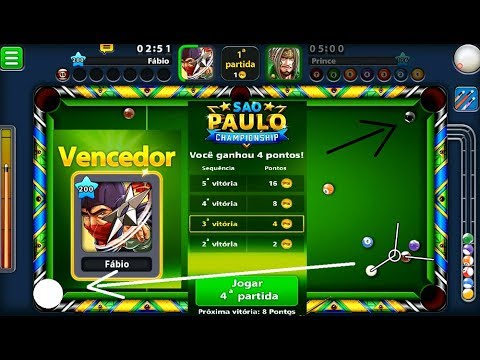 8 Ball Pool Jogando Campeonato Sao Paulo Youtube