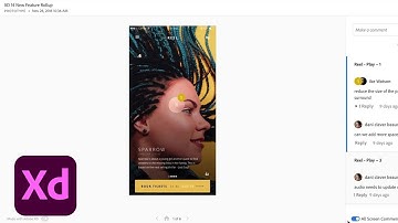Adobe XD Release January 2019: View All Screen Comments Across Artboards | Adobe Creative Cloud