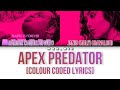 Apex predator by mean girls 2024 colour coded lyrics