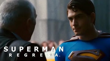 Perry White conoce a Superman | [Escena Eliminada] Superman Returns (2006) Subtitulado