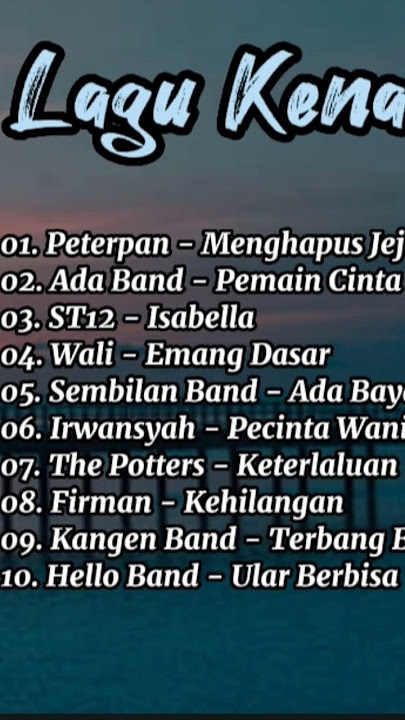 Lagu Indo 90an Terbaik - Lagu Pop Band Lawas Terpopuler | Peterpan Ada Band WALI @MusicOnStudioID