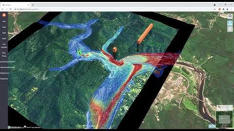 Oil spill visualization - 오폐수/기름 유출 가시화