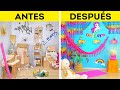 CONSTRUIMOS UN CUARTO SECRETO EN EL CLÓSET || ¡Reto de 24 h! Ideas para remodelar cuartos de 123 GO!