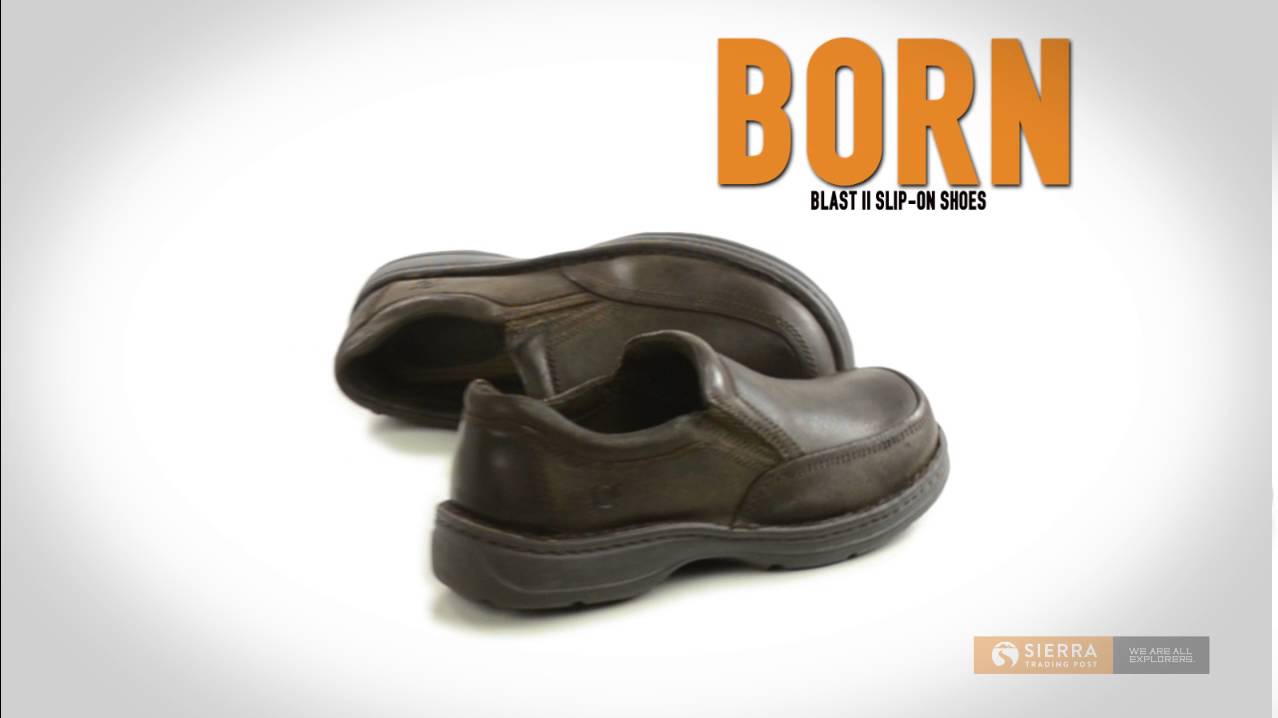 Born Blast II Leather Shoes - Slip-Ons 